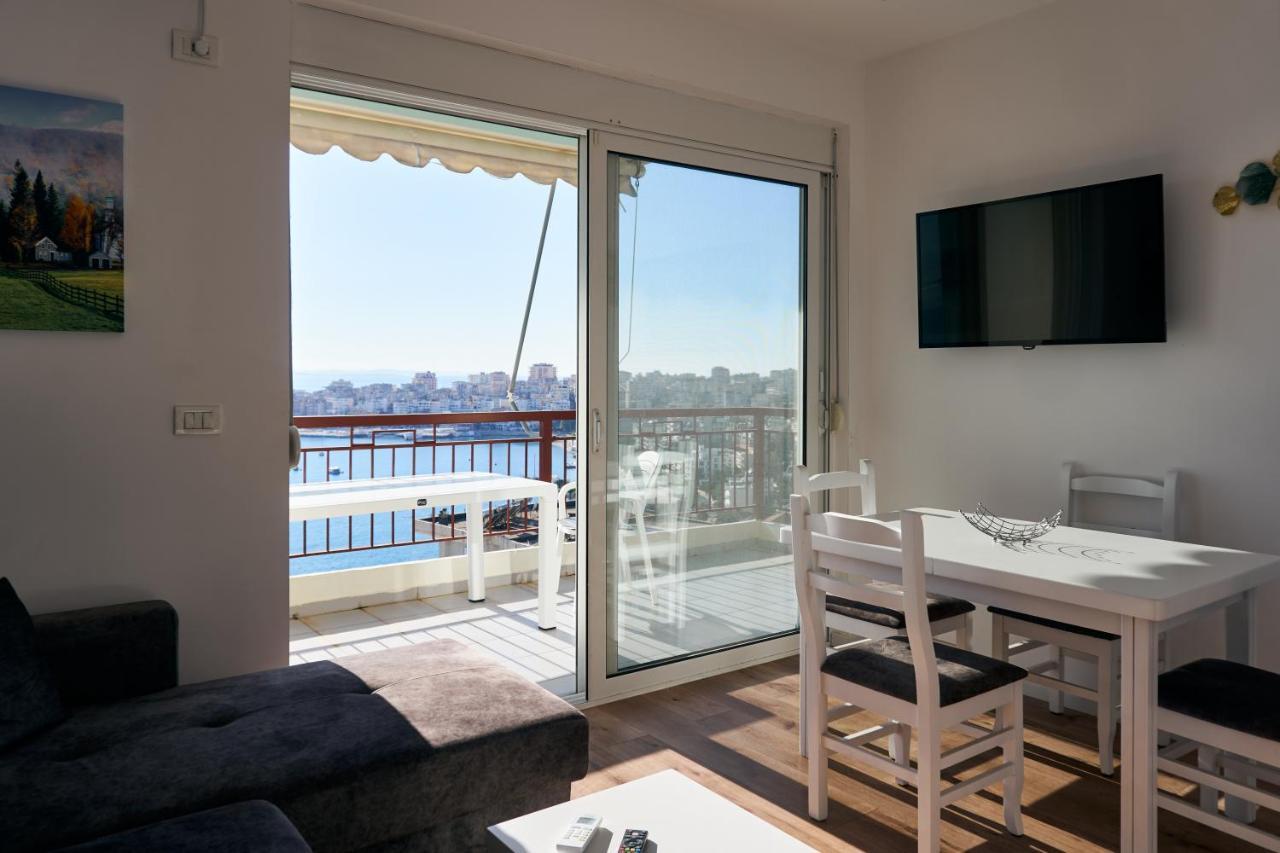 Central Beach Apartment Sarandë エクステリア 写真